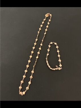 Alex and Ani, Set of 2 Heart Bracelet/Necklace #519